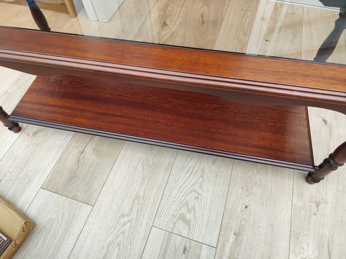 Mahogany coffee table