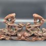 Chinese Qing Carved Dragon Incense Stand 19th Century Image 3