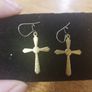 Vintage Cross Earrings Image 3