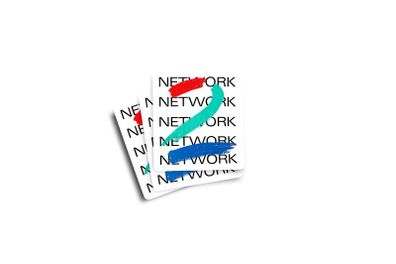 Network 2 1988-1995 Glossy Stickers 3-Pack