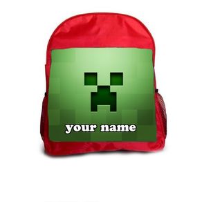 Minecraft Childrens Backpack/School/Rucksack - Can be personalised