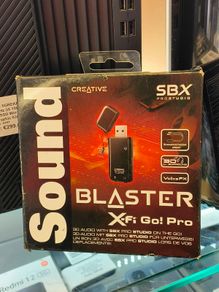 Creative Sound Blaster X-Fi Go Pro USB Audio Interface