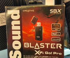 Creative Sound Blaster X-Fi Go Pro USB Audio Interface