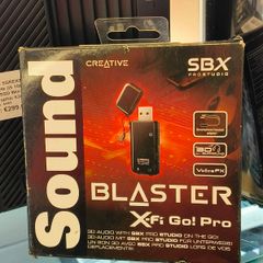 Creative Sound Blaster X-Fi Go Pro USB Audio Interface