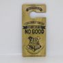 Harry Potter Door Sign With I Solemnly Swear That I Am Up To No Good Novelty Collectible From Penneys Primark Home   Brand new in original packaging This is official merchandise Image 2