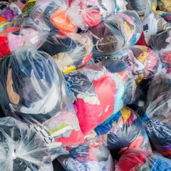 Second-Hand Clothes Unsorted Mix. Price per (10kg) bag.