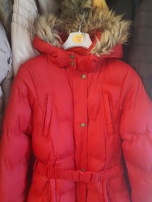 Winter Red Coat. Age 11-12