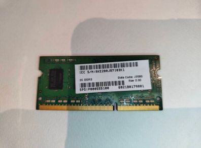 Samsung 2GB DDR3 Laptop RAM