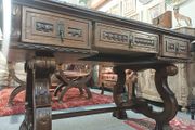 Spanish Colonial Carved Desk