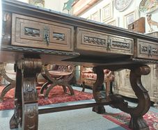 Spanish Colonial Carved Desk