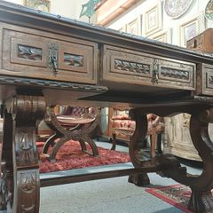 Spanish Colonial Carved Desk