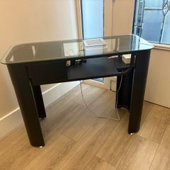 nail desk built in dust fan