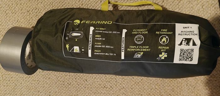 Ultralight 1-person tent