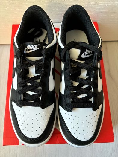 Nike Dunk Low Panda Kids Uk 4 Brand New / Unworn