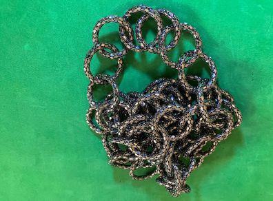 Woman stainless steel necklace chain