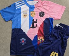 Messi mix club new edition football jersey/kits