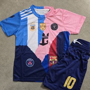 Messi mix club new edition football jersey/kits