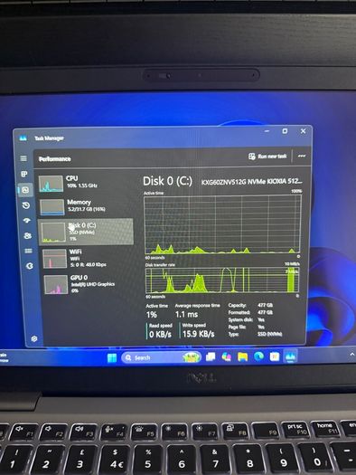 Dell Latitude 5310 Laptop i7/32GB/512SSD/FHD Touch