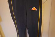 Brand new Ellesse navy yellow logo leggings size XXS UK4 EU32 Postage included