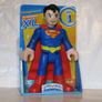 Fisher-Price Imaginext XL DC Super Friends Superman Blue And Red Suit 10.5" Figure Brand New Sealed Image 2