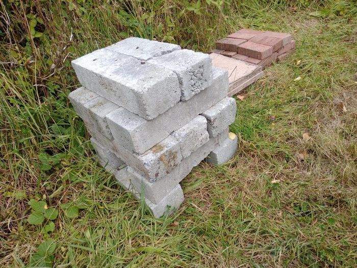 Concrete Building Blocks Paving Capping Stones Job Lot