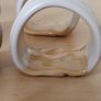 6 x Nicholas Mosse ceramic napkin holders Pansy pattern "seconds" FREEPOST Image 9