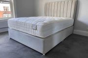 Double Bed And Mattress With Headboard
