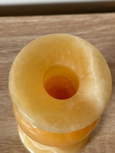 Small Onyx Candle Holder
