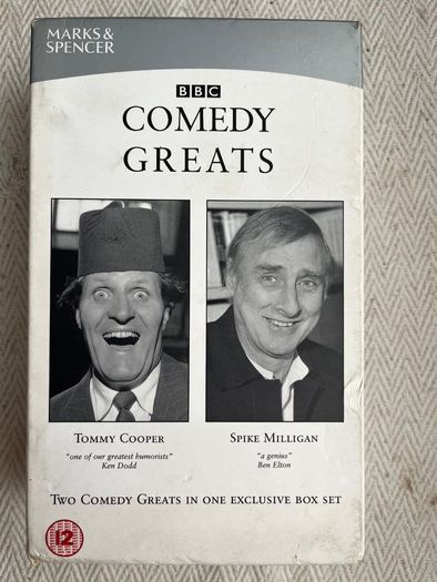 Tommy Cooper & Spike Milligan - VHS Box Set