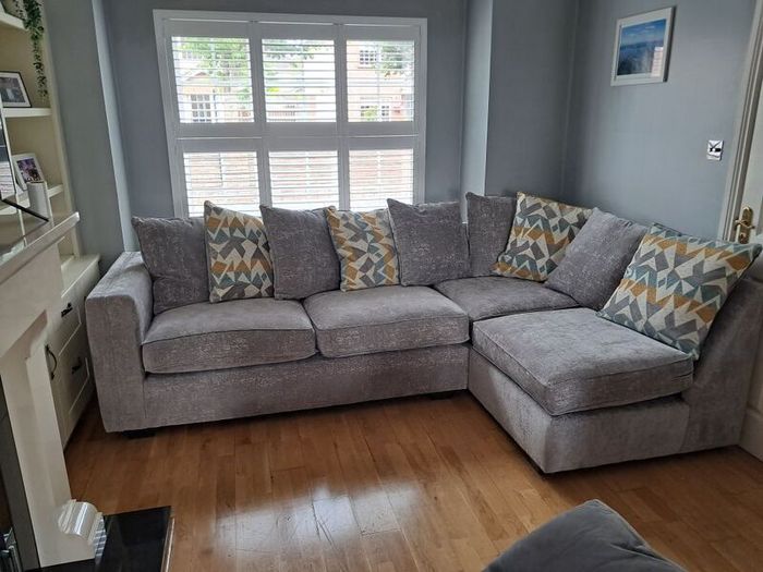 L shaped couch