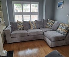 L shaped couch