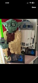 Lego R2D2 and Yoda