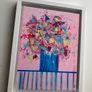 Original Irish Abstract Painting Irish Art Floral Art Original Floral Painting Image 9