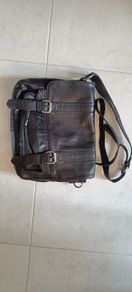 Leather satchel