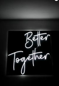 Better Together LED Neon Sign