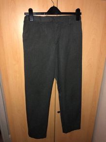Grey school trousers 29"