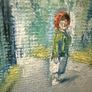 Rare Belfast Figurative Oil by Con Campbell (b.1946)  of Woodvale Glen, Belfast Image 3