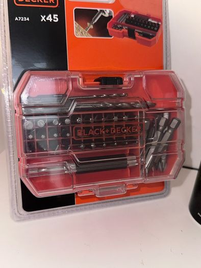 Black and decker drill bit set