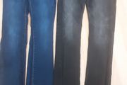 Jeans Boys/Two Pair-One Black and One Blue - Age 12yrs to 13yrs-158cm