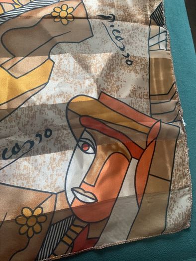 Small Vintage Picasso print Scarf