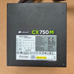 Corsair CX750M 750W Semi Modular ATX Power Supply 80+ Bronze