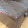 Brown leather couch set Image 7
