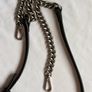 Pinko Love Bag Black Chevron Leather Shoulder Bag Original + Dust Bag Image 8