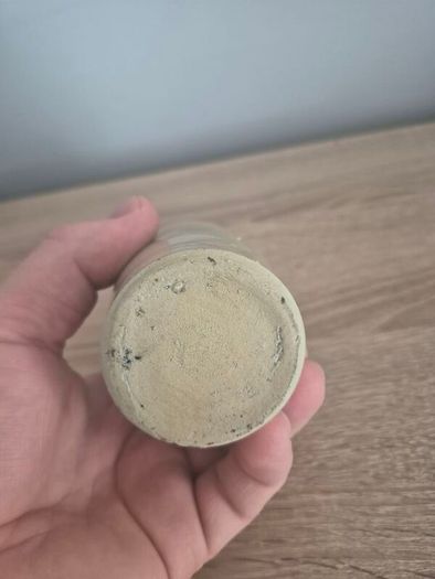 Antique Salt Glazed Stoneware Jar, English Cream Jar: Rustic Pottery