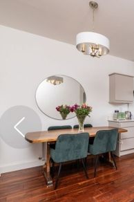 Circle mirror from Harvey Norman 100cm