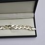 Heavy 925 Silver Identity Bracelet Image 2