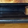 Antique Wooden Double Inkwell Desk Stand Image 7