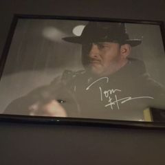 Handsigned Tom Hanks "Road to Perdition" photo in frame
