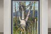 Original oil painting - Albert B. Ogden