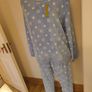 BNWT Rock& Rags blue stars print fleece pyjamas size UK20 EU48 Postage included Image 4